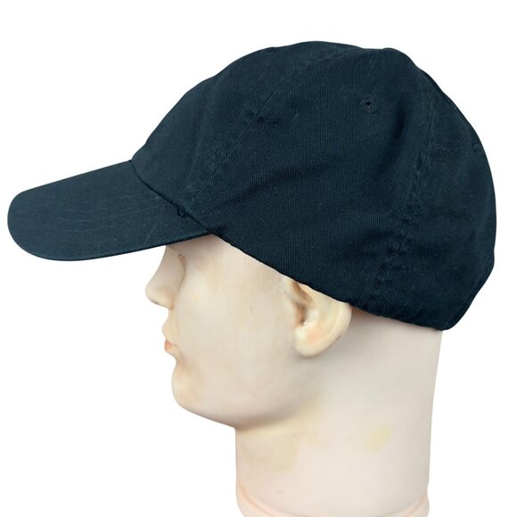 Ralph Lauren Polo Baseball Black Cap Adults Pink Logo Adjustable Strapback - Picture 7 of 11